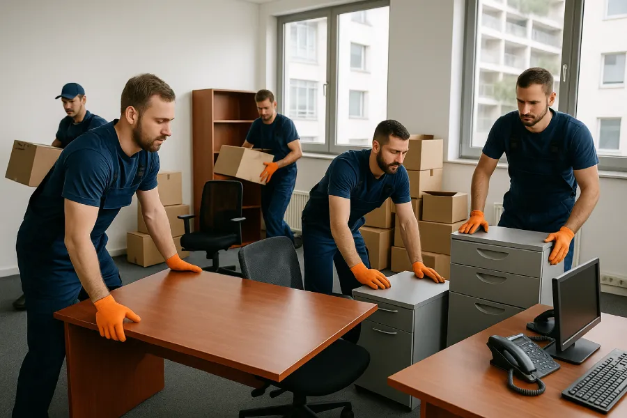 Büroentrümpelung in 1060 Wien Mariahilf